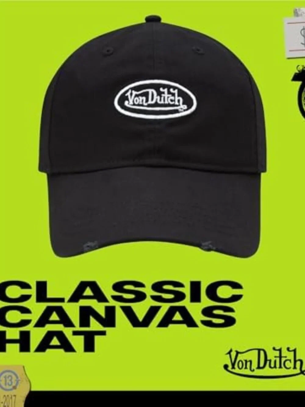 Unisex Cotton Canvas Baseball Cap, Curved Brim Snapback Hat for Casual Style